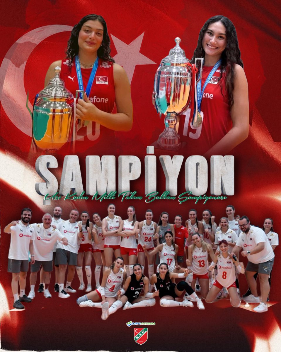 Şampiyonlarımızı Kutluyoruz!

U21 Kadın Milli Voleybol Takımımız Balkan Şampiyonu !

Bu değerli başarıda milli formayla yer alan sporcularımız Nehir Döngez ve Defne Başyolcu’yu tebrik ediyoruz.