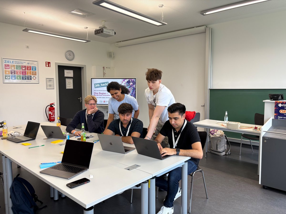 CBSSsecretariat's tweet image. 🚀The 3rd edition of [#b_hack] is officially kicking off in Lübeck, Germany! 🇩🇪

From 24–27 July, young change makers from across the #BalticSeaRegion are coming together at the Technische Hochschule Lübeck for the Baltic Sea Region Hackathon 2025 — four days full of innovation,…