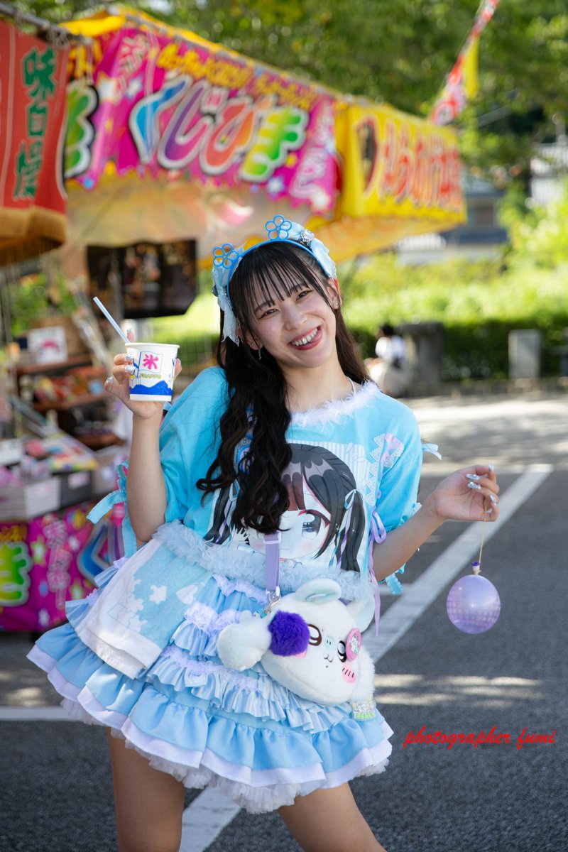 FumiSmarting78's tweet image. 7/21 道の駅 風良里 26周年祭 屋台 
model:岡林みよん
@miiiyon
