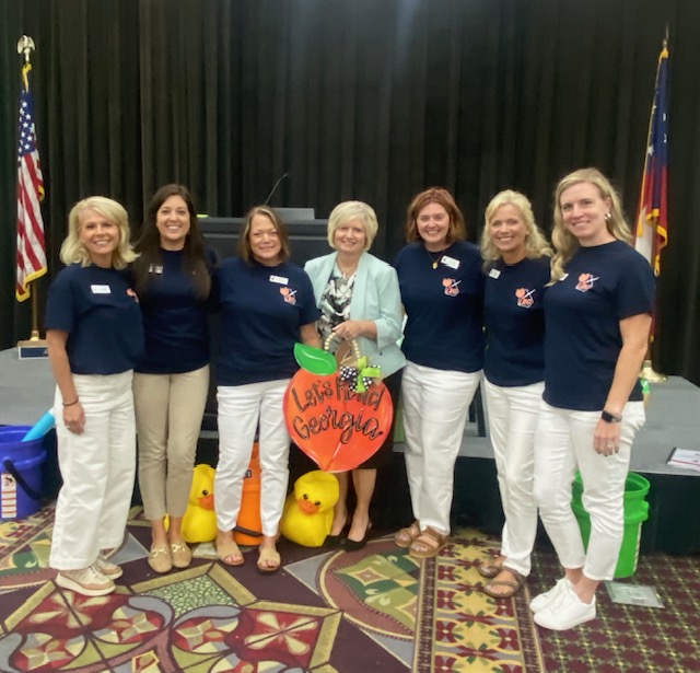 The NEGA RESA Let’s Read Georgia Literacy Coaching Team sharpened their instructional tools alongside fellow Georgia educators in Dublin, GA!