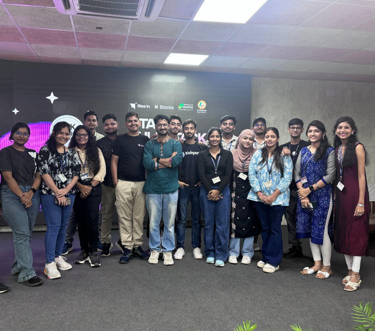 DEEPAKAcha50398's tweet image. Successfully completed Day 1 of the STACKS Fullstack Bootcamp!
Huge thanks to RiseIn and Aryan Sir for the insightful sessions and guidance
Excited for the upcoming days of learning, coding & collaboration!
#FullstackBootcamp #RiseIn #CUTM #Day1 #WebDevelopment