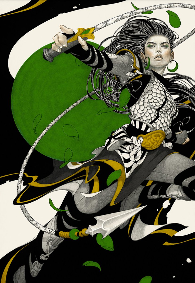 The War Arts Saga "The Art of Legend" by Tran Nguyen
#fantasyart