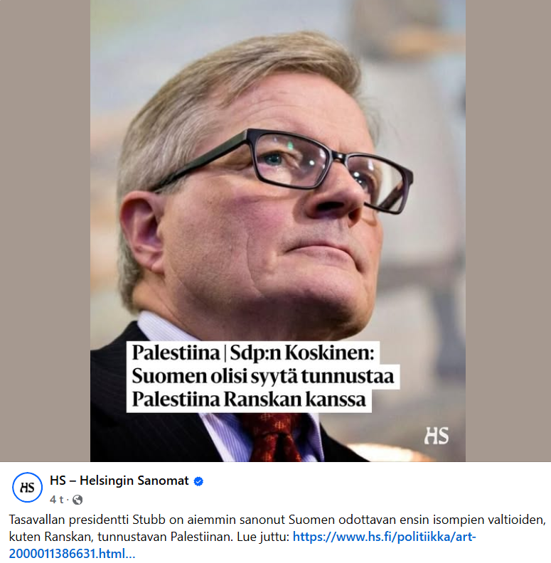 Ei. Perustelut👇 <a href="/JohKoskinen/">Johannes Koskinen</a> 
x.com/KatriinaRepone…