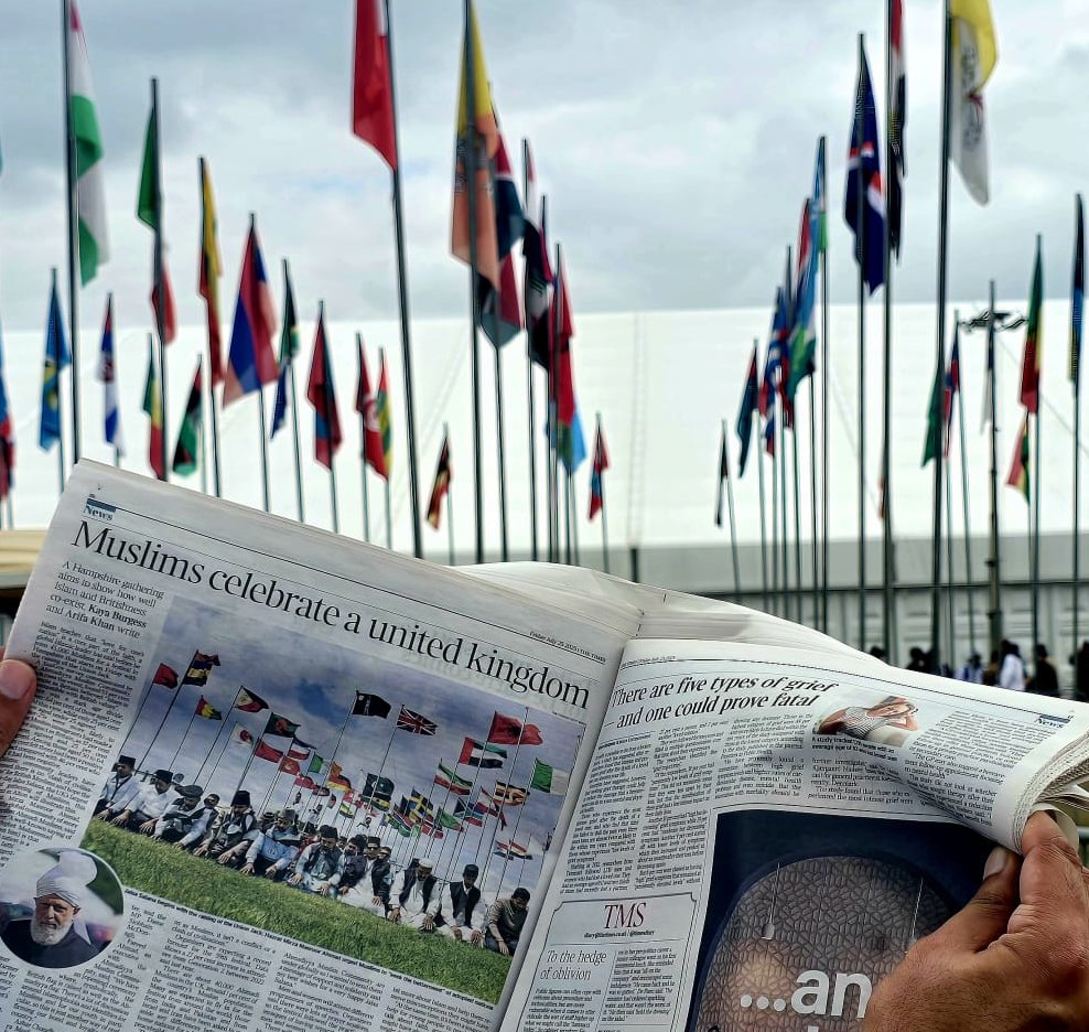 Today's <a href="/thetimes/">The Times and The Sunday Times</a> article on #JalsaUK. "Organizers are expecting a record turnout for the 59th festival. Data shows a 27% increase in attendees from Gen Z between 2022 and last year."