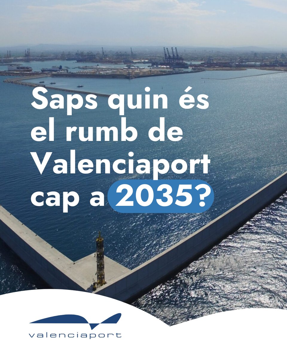 AutPortValencia's tweet image. 🌍Connectar les cadenes logístiques globals d’una manera més sostenible i pròspera.
🚀 Liderar els tràfics al Mediterrani.
🌱Ser un referent internacional en digitalització i descarbonització.
🌊Integrar cada port amb el seu entorn.
#Valenciaport2035 #Sostenibilitat