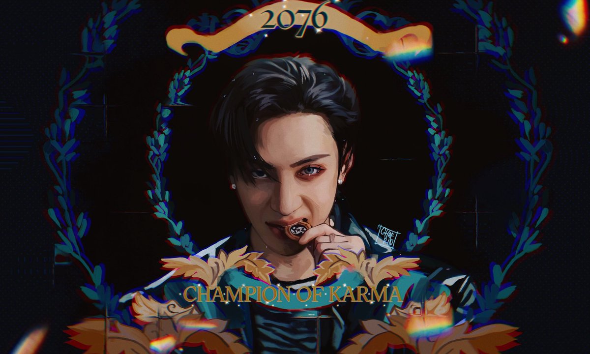 chaepples_'s tweet image. Champion of Karma 👑 @Stray_Kids
#스트레이키즈 #straykidsfanart #Straykids #BANGCHAN #방찬 #KARMA