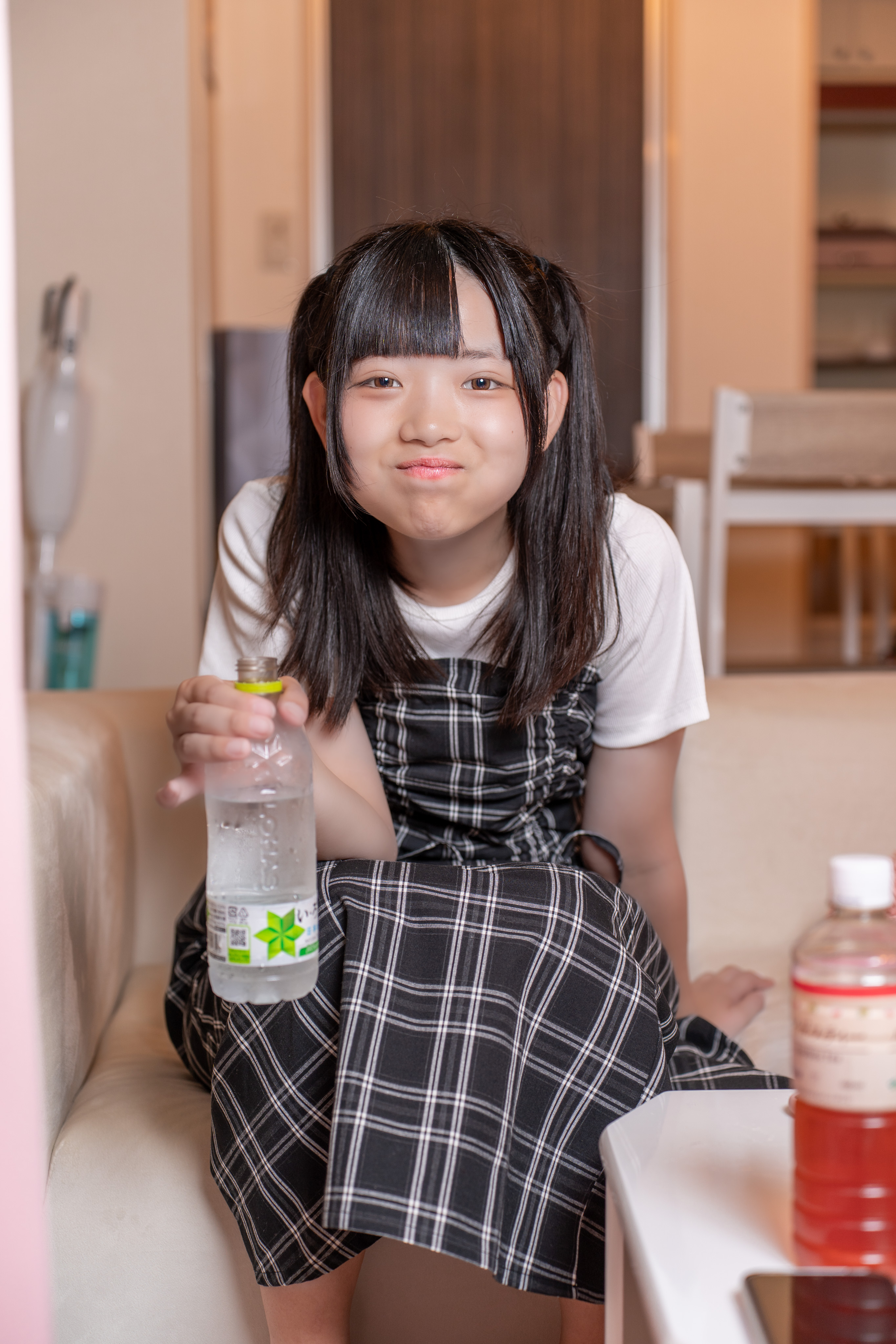♡にゃんこママ♥２点ad美アメトリンカーヴィング　ピアス ちっちゃいもんストア / 猫ちゃんピアス（カーネリアン）