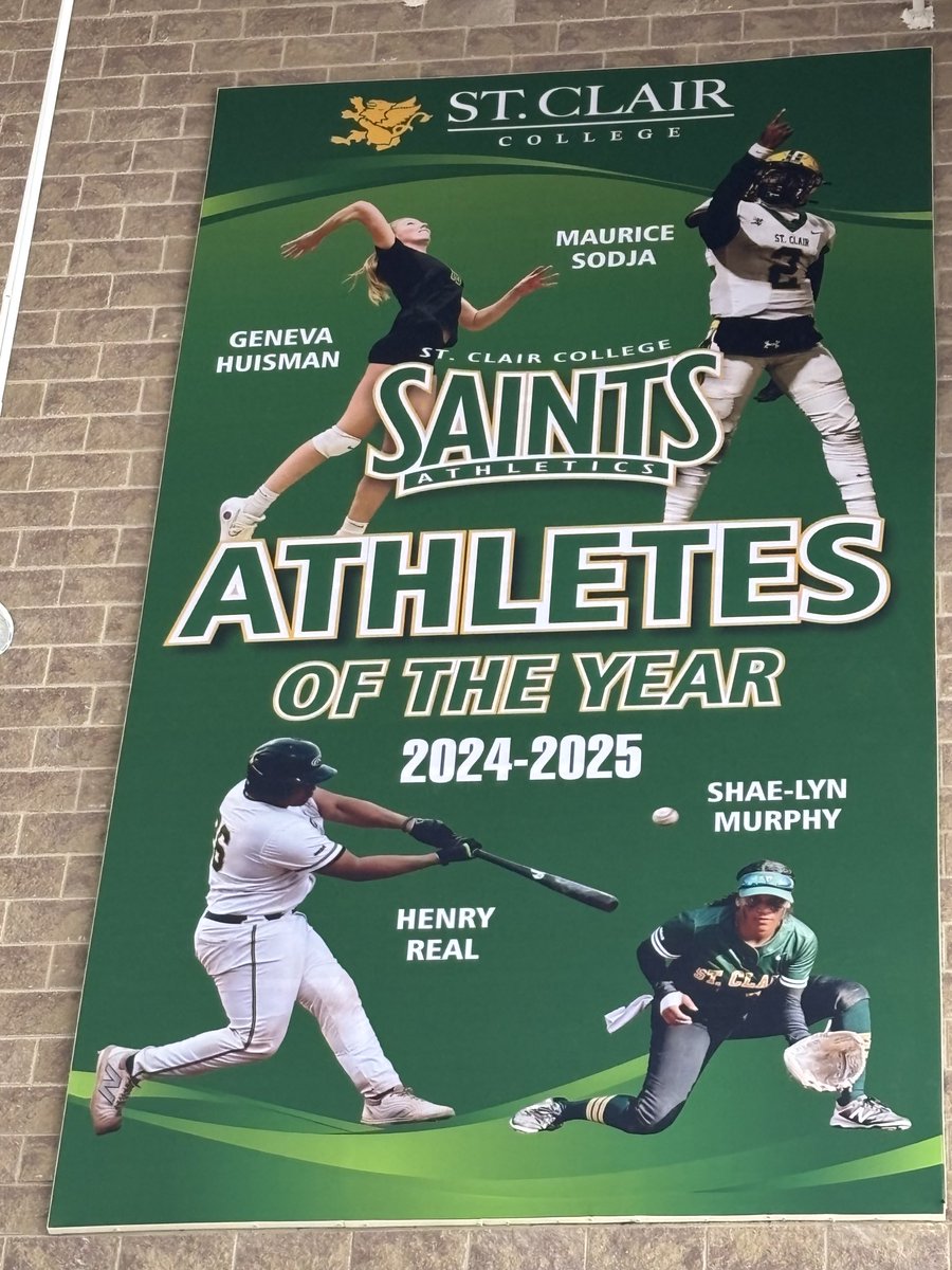 Saints Athletics (@stclairsaints1) on Twitter photo The 2024-25 <a href="/stclairsaints1/">Saints Athletics</a> Athletes of the Year Banner is now in place on the 3rd Floor of <a href="/SportsPlexFit/">SportsPlex Fitness</a> Congrats again to those student-athletes The 2024-25 <a href="/stclairsaints1/">Saints Athletics</a> Athletes of the Year Banner is now in place on the 3rd Floor of <a href="/SportsPlexFit/">SportsPlex Fitness</a> Congrats again to those student-athletes