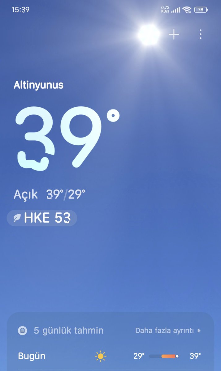 Yuhh artık yaa, Çeşme tarihinde bir ilk sanırım bu sıcaklık  🔥🥵