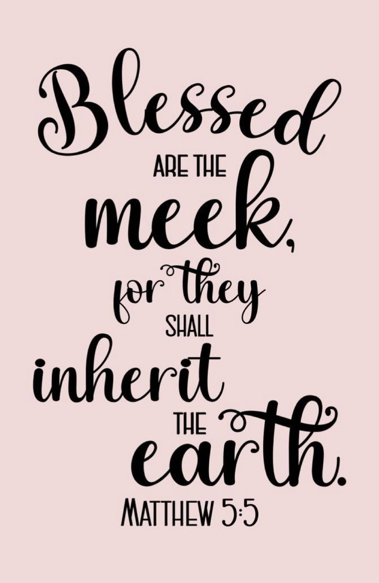sharonePack's tweet photo. “Now Moses was very meek, more than all people who were on the face of the earth.”
~Numbers 12:3
Moses’ meekness didn’t make him less—it made him more usable by God.
#BlessedAreTheMeek https://t.co/UNTYLRFuPm