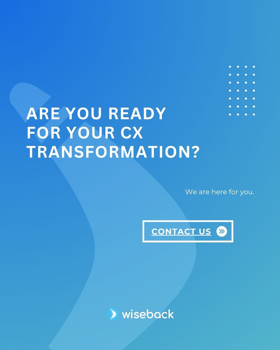 wiseback's tweet image. 🌟 Trust is the silent driver of #CX success. 87% of customers repurchase when they trust a brand; poor communication and silence quickly erode loyalty. Great CX requires honest, timely engagement—not just flashy ads. Invest in real experiences to win lasting customer loyalty.