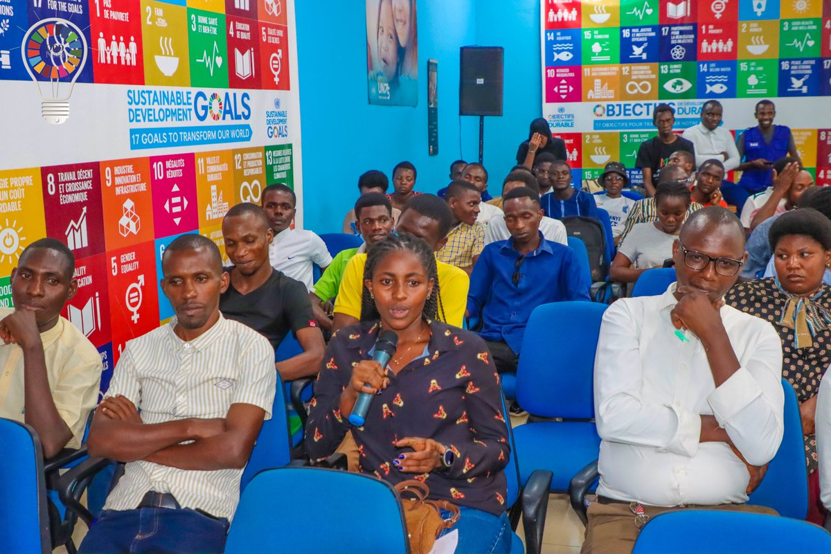 🌍 Jeunesse burundaise et action climatique : Responsabilité et opportunité.
........................................
🔴Hier, l'Association #Banguka_Development <a href="/BangukaDev/">BANGUKA DEVELOPMENT</a> a organisé un atelier inspirant sur le thème : "S’approprier l’appel du Secrétaire général de l’#ONU pour