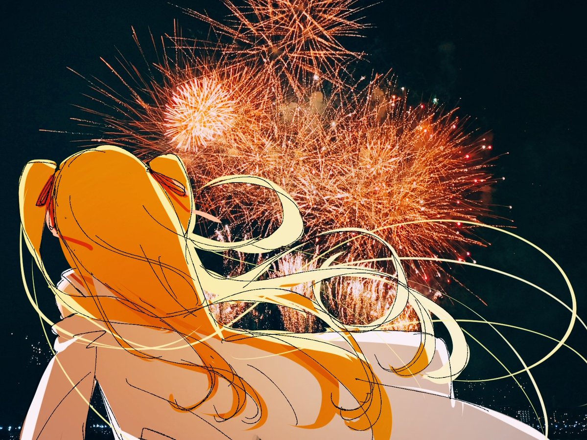 Levanting_'s tweet image. Fireworks.

#いろとりどりのセカイ
#二階堂真紅