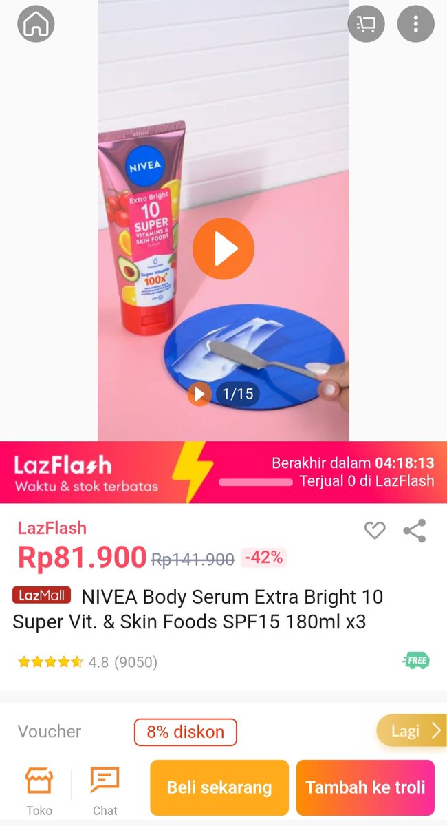 wedew yang ditunggu2 nih mah ya Pesta Gajian Diskon Besar lazada, mana ada bonus s.d 500rb lagi

lazada.co.id/products/pdp-i…