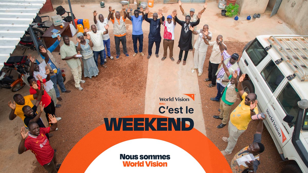 World Vision Mali (@wvmali) on Twitter photo Toute lâĂ©quipe <a href="/WVMali/">World Vision Mali</a> vous souhaite un excellent Week-endđ
Que ces jours de repos soient remplis de joie, de paix et de moments précieux avec vos proches.
Restons mobilisĂ©s pour continuer Ă faire la diffĂ©rence, ensemble, pour chaque enfant et chaque communautĂ©đ§Ą
#BonWeekend Toute lâĂ©quipe <a href="/WVMali/">World Vision Mali</a> vous souhaite un excellent Week-endđ
Que ces jours de repos soient remplis de joie, de paix et de moments précieux avec vos proches.
Restons mobilisĂ©s pour continuer Ă faire la diffĂ©rence, ensemble, pour chaque enfant et chaque communautĂ©đ§Ą
#BonWeekend
