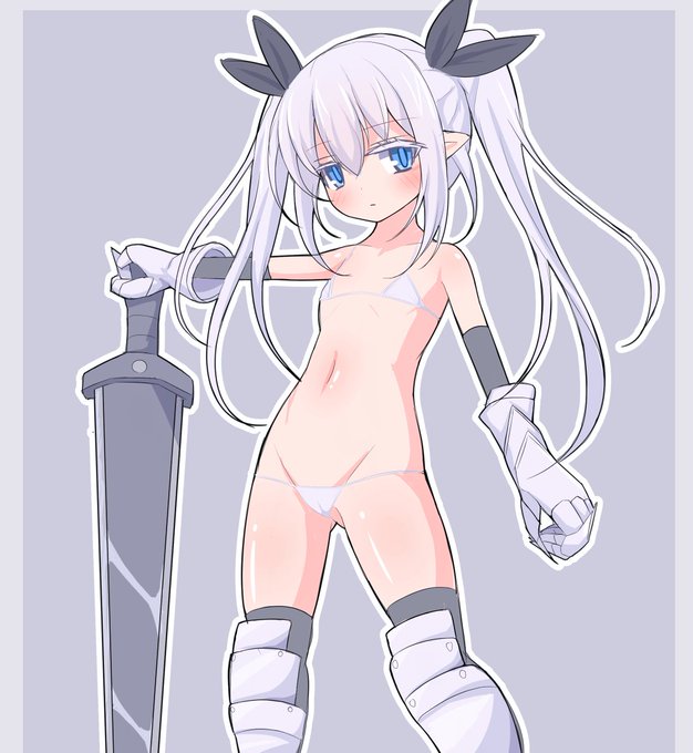 絵829号「重装兵さん」
ガチガチの高防御な前衛キャラをデザインしたくなったのとまつ毛の白い女の子を描きたかったので超重装備でまつ毛が白い女の子を描きました。

剣を含め総装備重量は多分50㎏は軽く超えるはずなのでこれは間違いなく重装備です。 