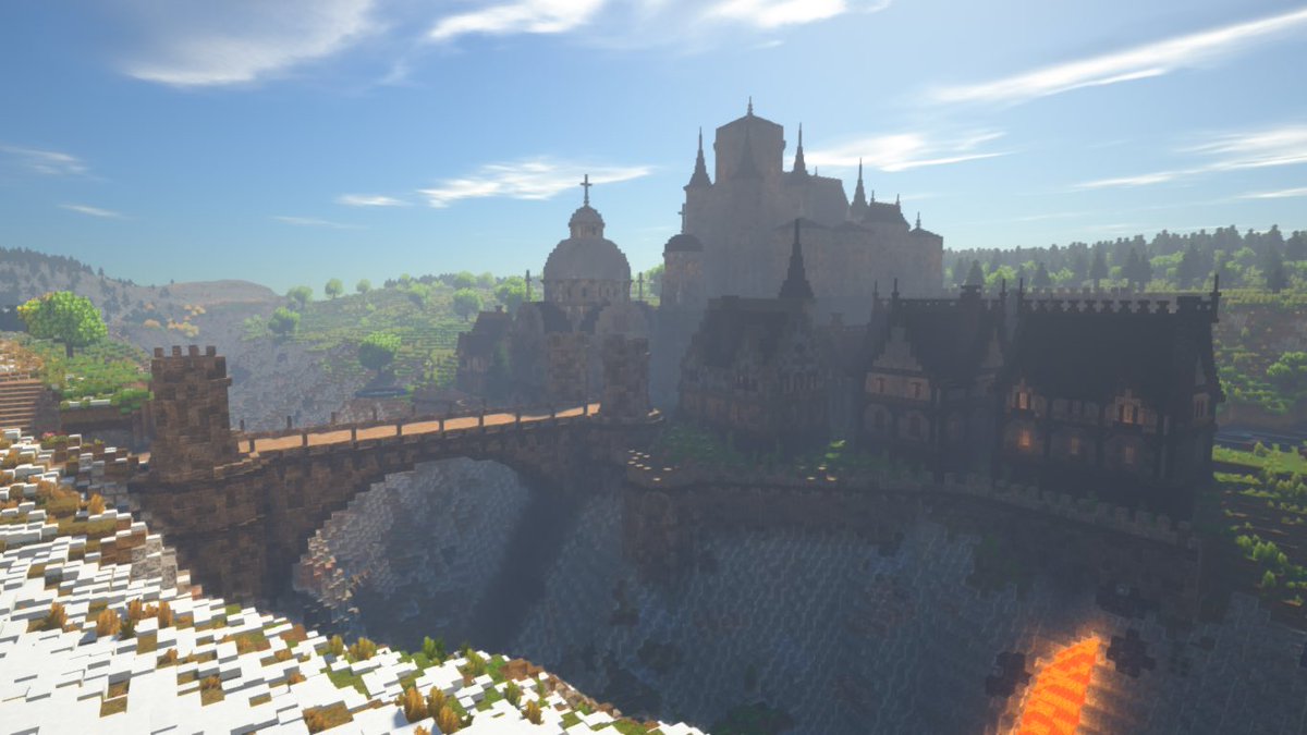 justinia_mc's tweet image. 大橋の町の商館を建てました
冬の国から橋を渡ってきた行商人の商品を買い取ったり、春の国の商人や商会に北方の産品を卸したりします
あー、もし商取引に為替が使われているなら町に銀行も建てないとなぁ
#Minecraft
#MiniaTuria