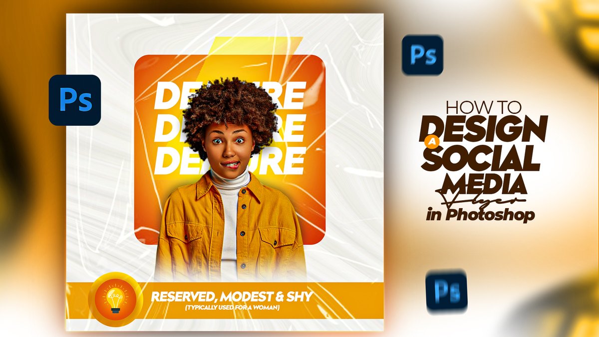 Dharnyelpeter's tweet image. Learn How To Design a Stunning Social Media Flyer in Photoshop! Perfect for all platforms!
Watch Now! & get inspired: youtu.be/R0oMVI4keyg
Rtw, share & repost
Priscy omah Plateau Martinelli
University of Calabar unical