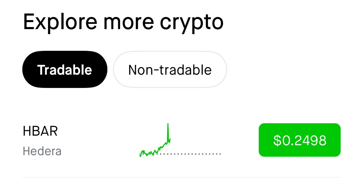 ss_pine_apple's tweet image. $HBAR is now tradable on @RobinhoodApp 

@hedera