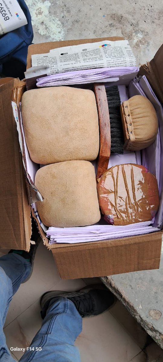 Received my professional estampage kit for field studies. Hope this will greatly support the upcoming epigraphical findings and documentation of odisha
#Happy_time