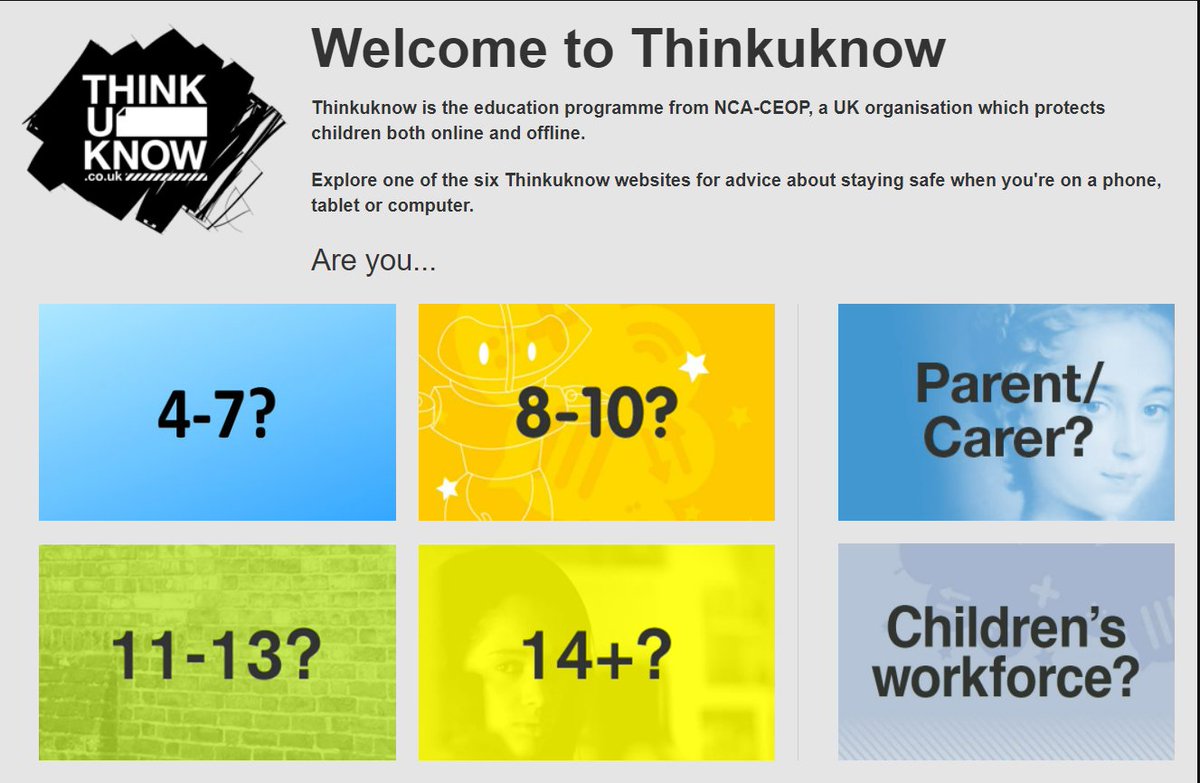 SuffolkFA's tweet image. Thinkuknow is the education programme from CEOP, a UK organisation which protects children both online and offline.
Explore one of the six Thinkuknow websites for advice about staying safe when you’re on a phone, tablet or computer.
thinkuknow.co.uk
#AThrivingLocalGame