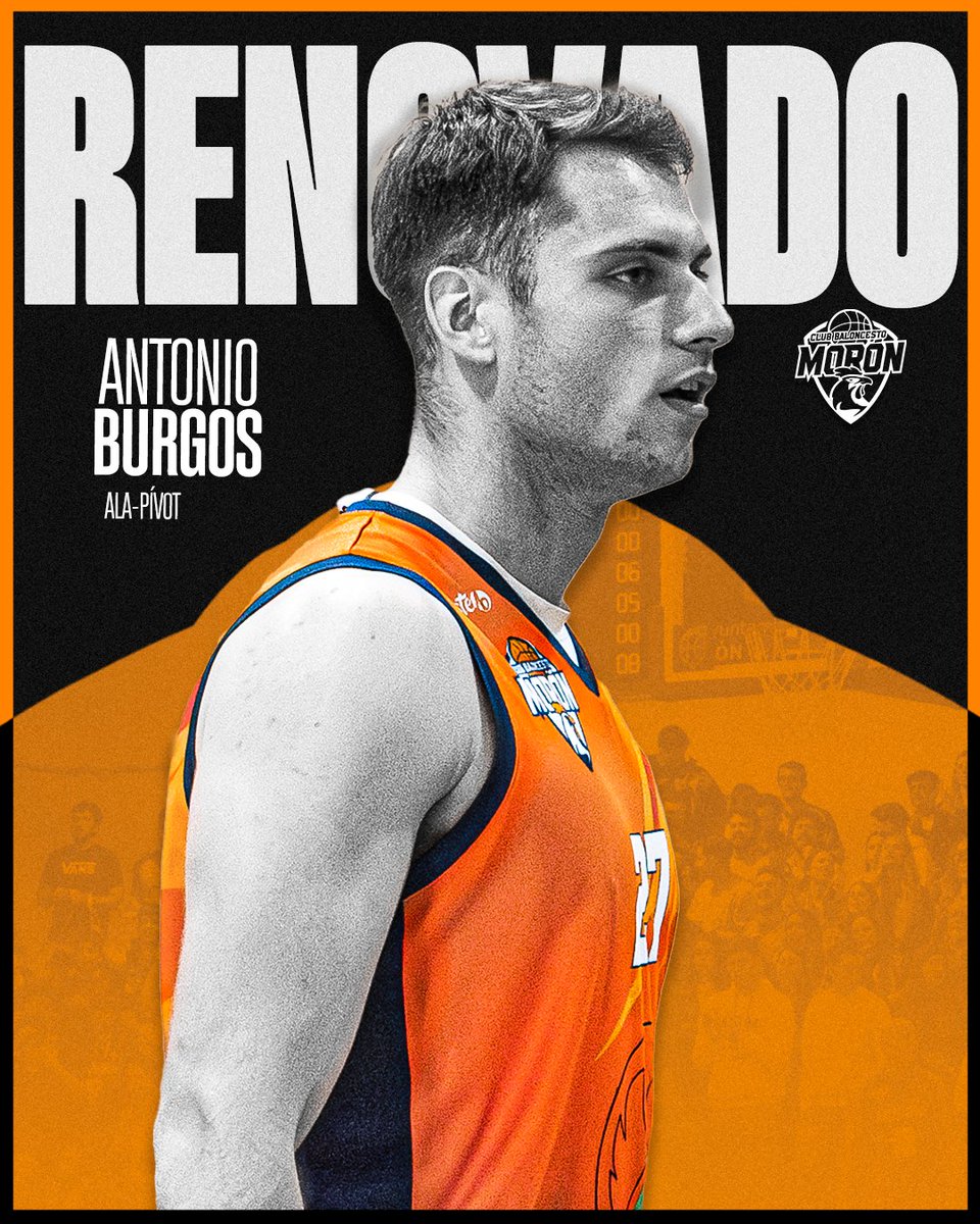🔒 ¡Antonio Burgos seguirá en casa!
Compromiso, entrega y trabajo silencioso que marca la diferencia.
El nuestro seguirá haciendo equipo, defendiendo esta camiseta como solo él sabe.

🧡 ¡Seguimos trabajando juntos!