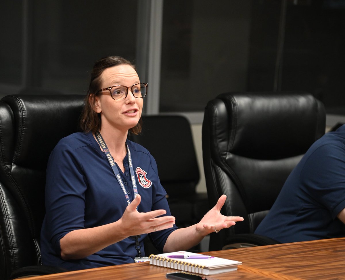 MoSEMA_'s tweet image. Earlier this week, Director Remillard & some of our SEMA team members met with @MissouriPSC staff to discuss how disaster response & recovery efforts are coordinated when public utilities are severely impacted. It was also a great conversation about future planning & resiliency.