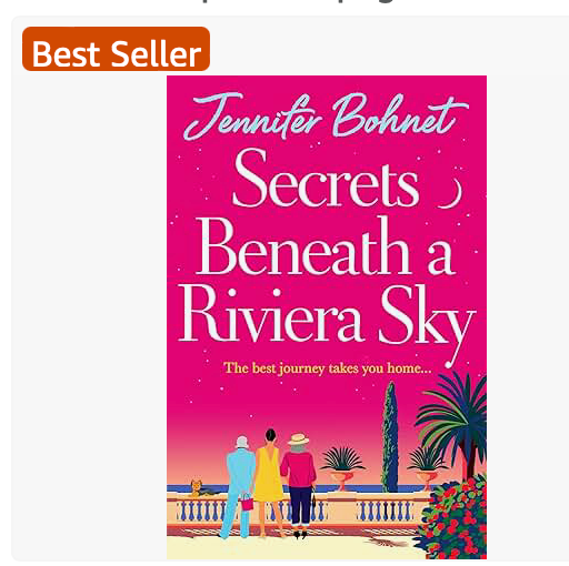 Jennifer Bohnet (@jenniewriter) on Twitter photo Learn the secrets of the Agistini family in bestselling 'Secrets Beneath a Riviera Sky' as life unravels in unexpected ways. FREE with Prime. mybook.to/AKJKM <a href="/BoldwoodBooks/">Boldwood Books</a>
Available as ebook, paperback,audio #beachread #familysecrets #newbeginnings #cannes Learn the secrets of the Agistini family in bestselling 'Secrets Beneath a Riviera Sky' as life unravels in unexpected ways. FREE with Prime. mybook.to/AKJKM <a href="/BoldwoodBooks/">Boldwood Books</a>
Available as ebook, paperback,audio #beachread #familysecrets #newbeginnings #cannes