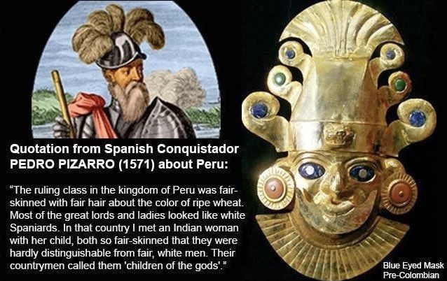Jakeesposito22's tweet image. One of the most shocking Indo-Aryan discoveries is finding out that fair haired blue eyed Whites lived in Peru before the East Asians, who are falsely labeled “Native Americans” crossed over from Siberia.