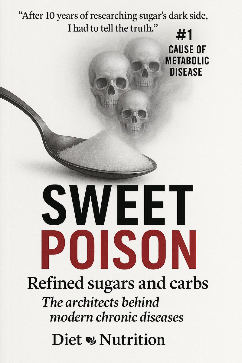 NutritionDiet00's tweet image. 🚨If refined SUGAR and Carbs were discovered today, They WOULDN'T be classified as “FOOD”🚨
It wouldn’t pass any modern food safety trial.
Uncover the truth about real cause behind modern chronic diseases: dietnutrition101.gumroad.com/l/dhdbwr
Here's what you'll discover and learn…