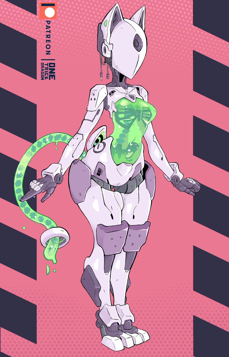 OneTrickDragon's tweet image. Original character design comm for @buddyn00ne
OC's name: Bombay