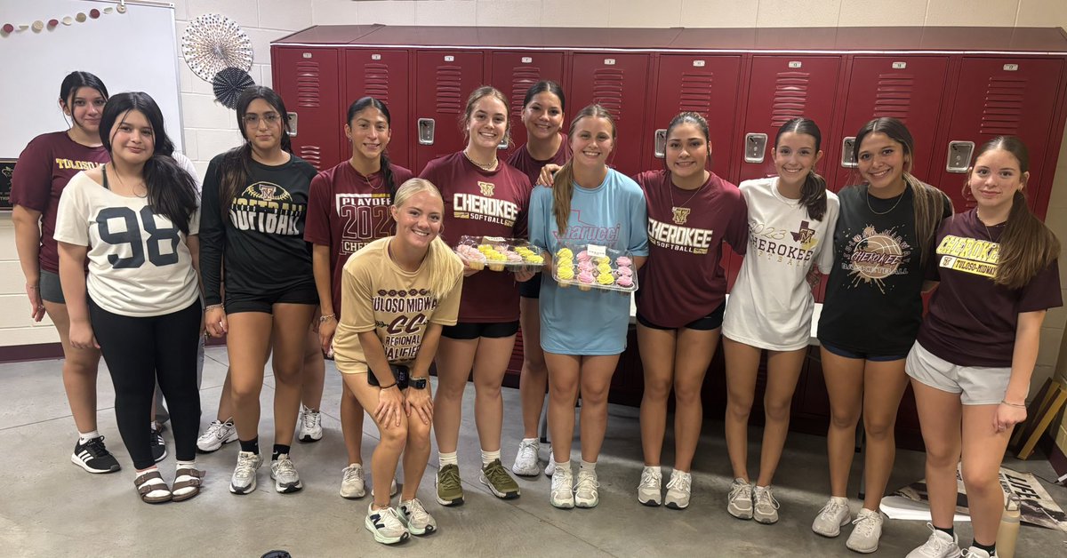 Celebrating our July Birthdays!! 🎉💛

HAPPY BIRTHDAY to two of our amazing seniors, Kayla Boone and Goldie Hill! Your leadership, kindness, and energy bring so much to this team. We love you girls and hope your birthday month has been just as special as you are! 🥎🎂✨