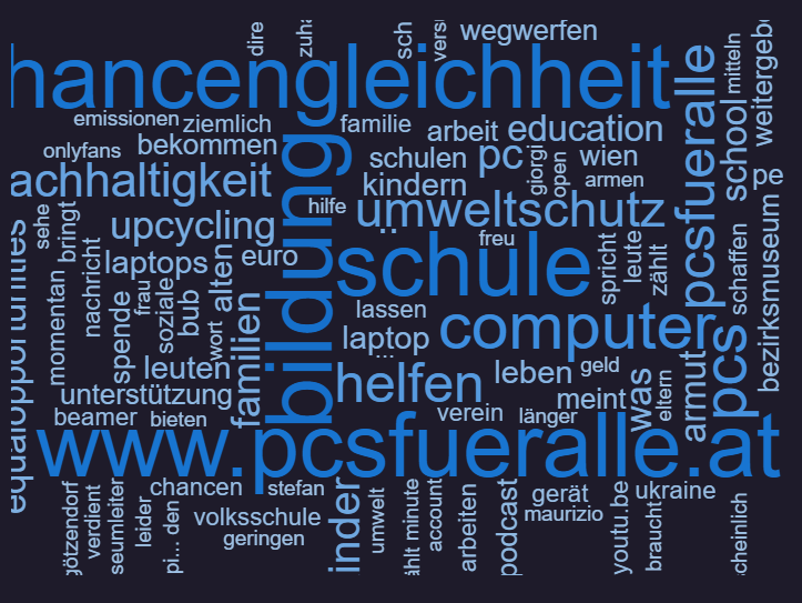 PCsfueralle's tweet image. diese Beschreibung hat SkyStats skystats.mariozechner.at von Mario Zechner @badlogicgames über uns geschrieben ...
The posts are filled with deep philosophical debates about whether it's better to provide computers to the needy or to simply pay people who sit on their couches all…