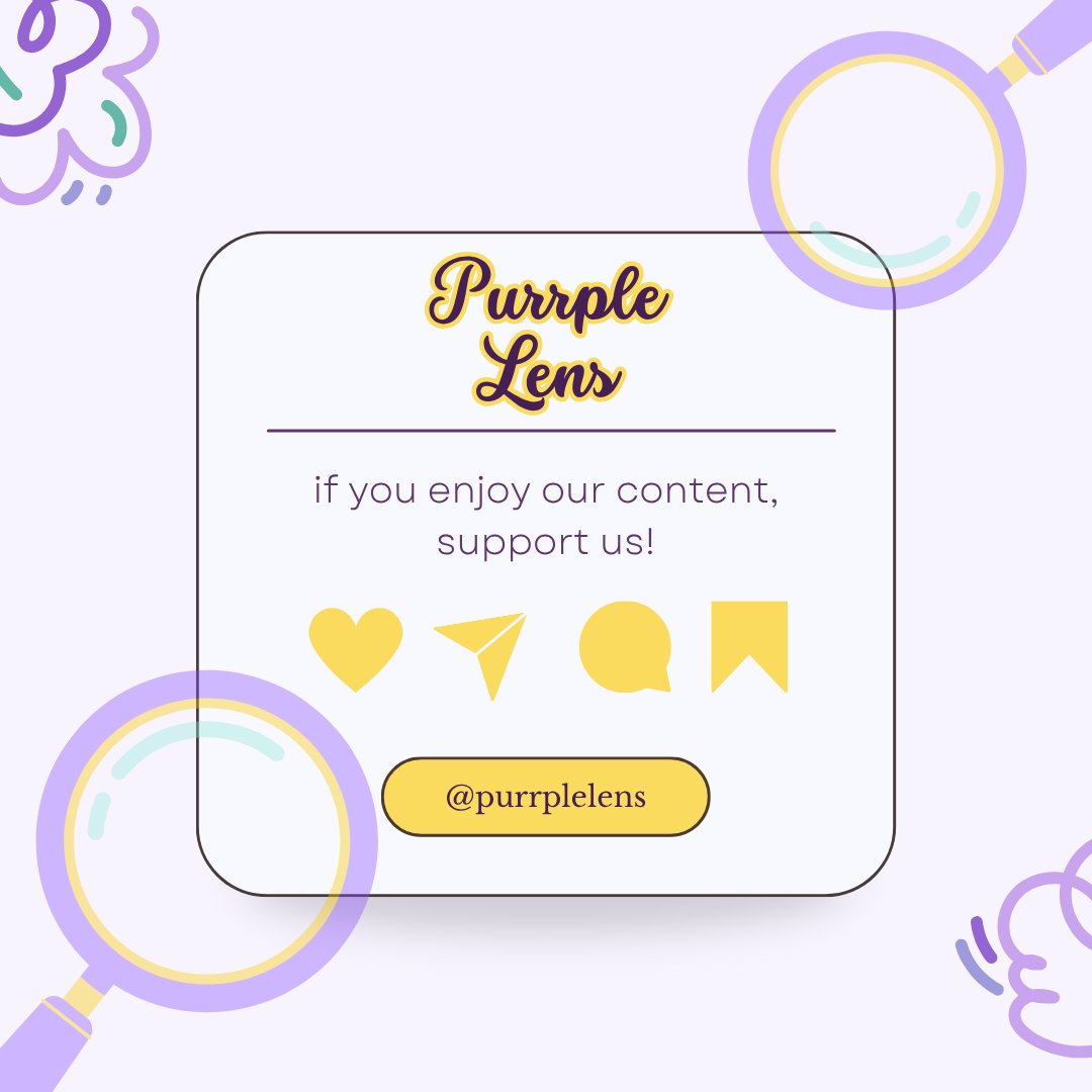 Purrple Lens (@purrplelens) on Twitter photo 💛 For your beta reading needs, look no further than <a href="/PurrpleLens/">Purrple Lens</a> #ManuscriptEvaluation #Proofreading #DevelopmentalEditing
(3/3) 💛 For your beta reading needs, look no further than <a href="/PurrpleLens/">Purrple Lens</a> #ManuscriptEvaluation #Proofreading #DevelopmentalEditing
(3/3)