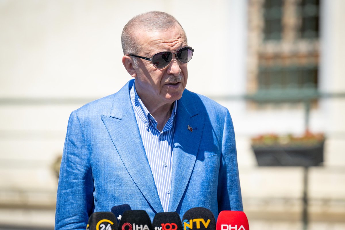 President Recep Tayyip Erdoğan spoke after Friday prayers at Hz. Ali Mosque.