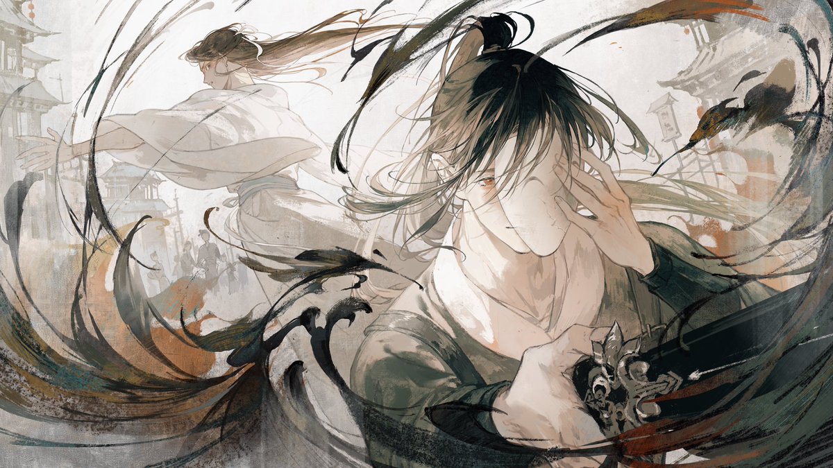 withhualian's tweet photo. these tgcf audio drama season 3 cover illustrations 🥺✨
they finally released the unwatermarked versions 🥹 https://t.co/bCRfnjO1jo