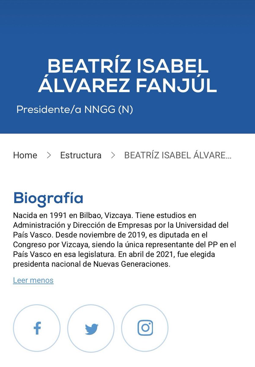 oscar_puente_'s tweet photo. Yo pensaba que en el CV de Bea Fanjul no se podía cambiar porque no tiene nada. Pero efectivamente ha pasado de “estudió” a “tener estudios”. Y todo para seguir con la matraca con Patxi. Vaya fin de curso político que llevan. 🤣 https://t.co/K1D9TtibHc