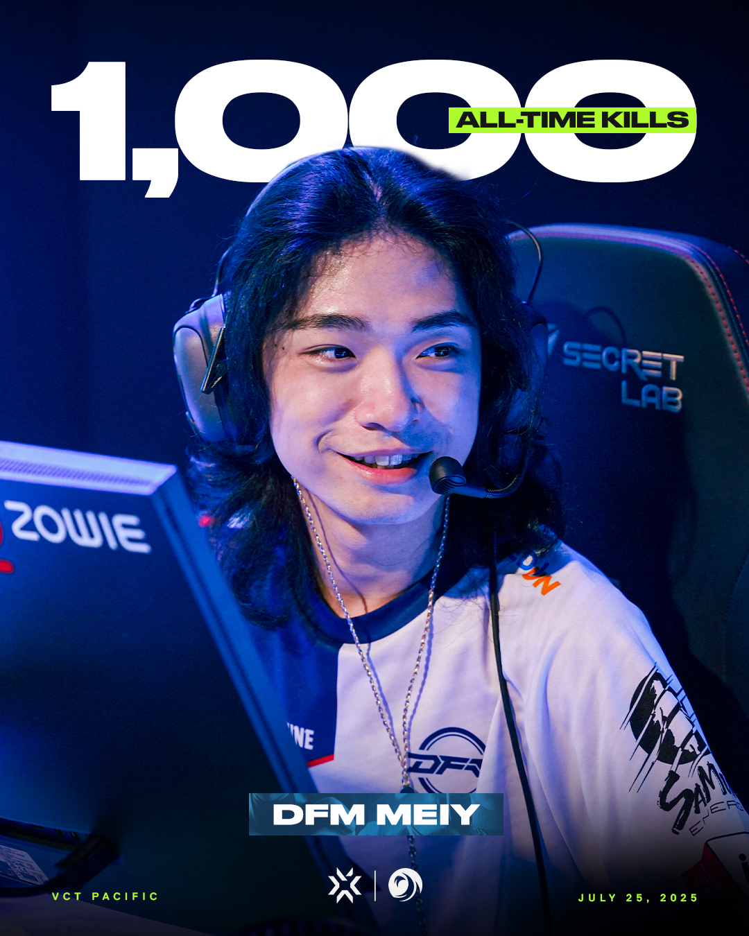 DFM meiy ユニフォーム 24-25 PRO JERSEY VALORANT DIV. - meiy | DFM STORE