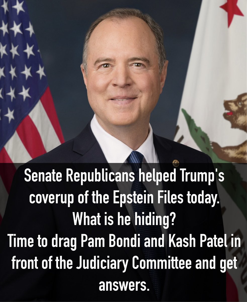 Do you support Adam Schiff?
Yes or No