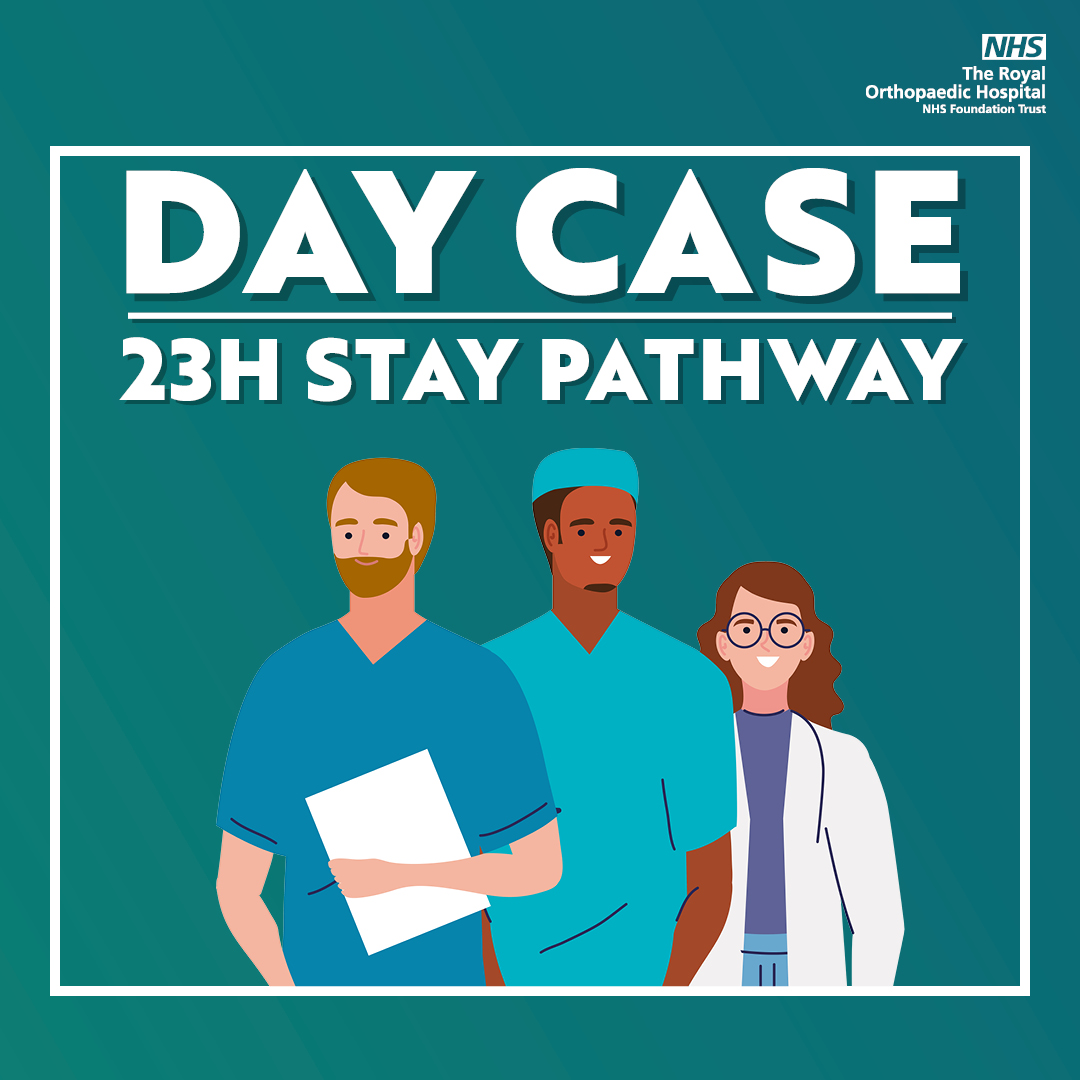 ROHNHSFT's tweet image. We’re changing the way we’re doing things for hip and knee replacements at the ROH.
If you and your clinician think it’s right for you, you will have a Day Case/23h stay surgery, rather than stay in hospital for a long stay.
🔗for more information 👉 tinyurl.com/4myatxzw