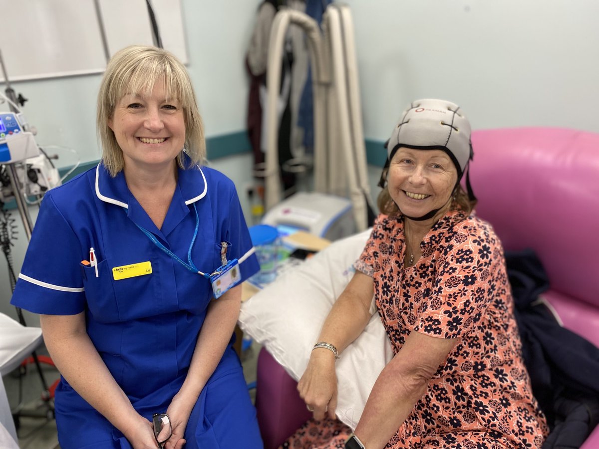 We're super proud to provide scalp cooling devices which help reduce hair loss in patients receiving chemotherapy.

Thank you for your support - the difference you make is seen daily across our hospitals.