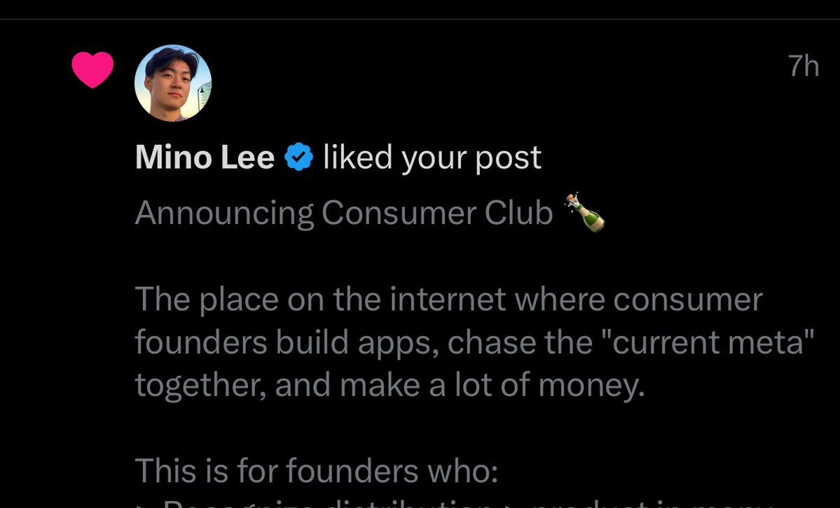 JosephKChoi's tweet image. one thing most people don’t know about me is that i know all the viral reels asian kids
every time a new one goes breakout viral for the 1st time i just cold dm and talk to them
you’ll see some interesting consumer club members joining soon
shoutout og @SigmaMino