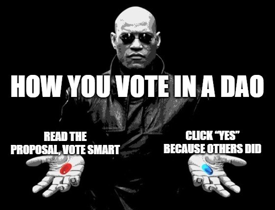 🧩 DAO governance looks great on paper, but in practice it runs into real issues:
- Low voter turnout;
- Many participants don't read the proposals they vote on;
- Apathy and information overload;
- No sense of impact - "my vote doesn’t matter".

📌 How DAOs are trying to fix it: