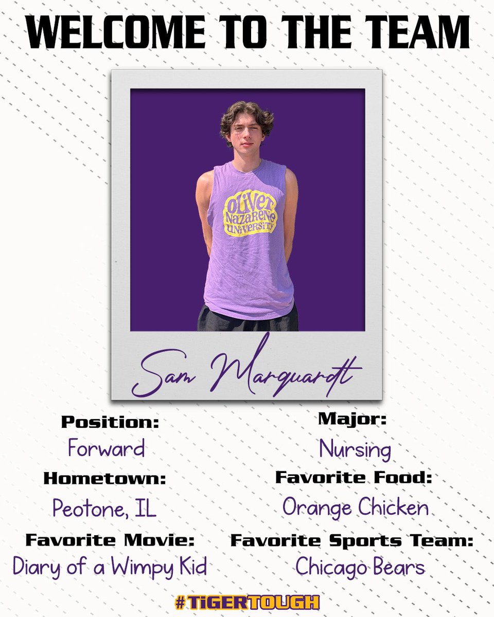 ONUHoops's tweet image. Get to know our fourth duo of newcomers to the #TiGERTOUGH Family! ๐ฃ๐ก๐
๐