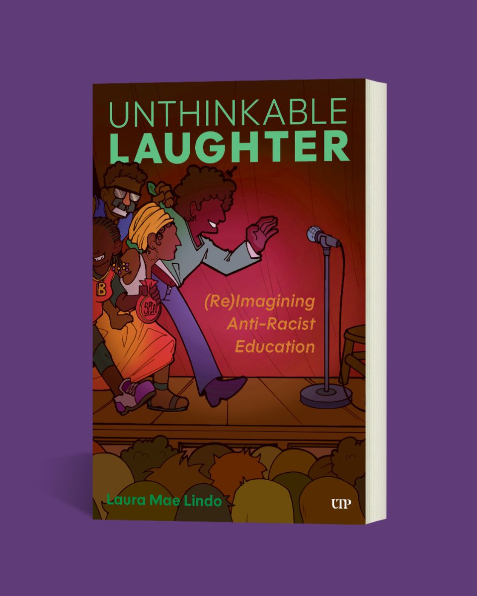 utpress's tweet image. Unthinkable Laughter “winds together a complex analysis of the challenges of #DiversityEducation and the ubiquity of attempts to educate through expressive culture like humour.” Cris Mayo, @uvmvermont
Read more: bit.ly/4naWv8E @LauraMaeLindo