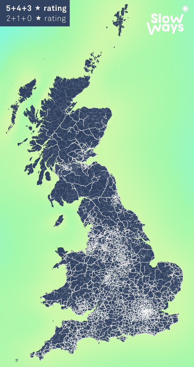 DanRavenEllison's tweet image. Thanks for having me on #BBCWato @BBCWorldatOne!
Here's a map of the current @SlowWaysUK network connecting all of Britain's towns, cities and national landscapes!
Next up - connecting millions more people and places, better accessibility +🚶🏃🏾♀️👩🏻🦽🚴🏇🏾
slowways.org