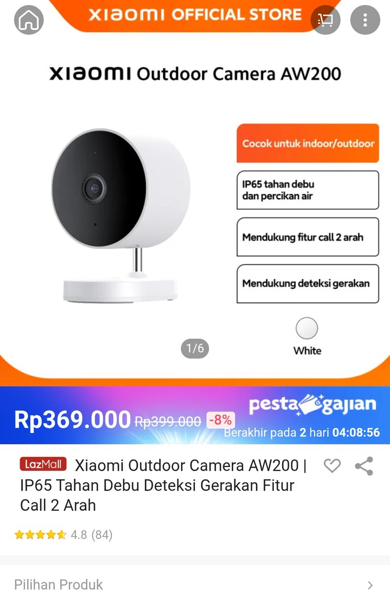 jangan sampai ketinggalan Pesta Gajian Diskon Besar di lazada pesta gajian, banyak diskon dan voucher yang bisa kalian dapatkan
lazada.co.id/products/pdp-i…