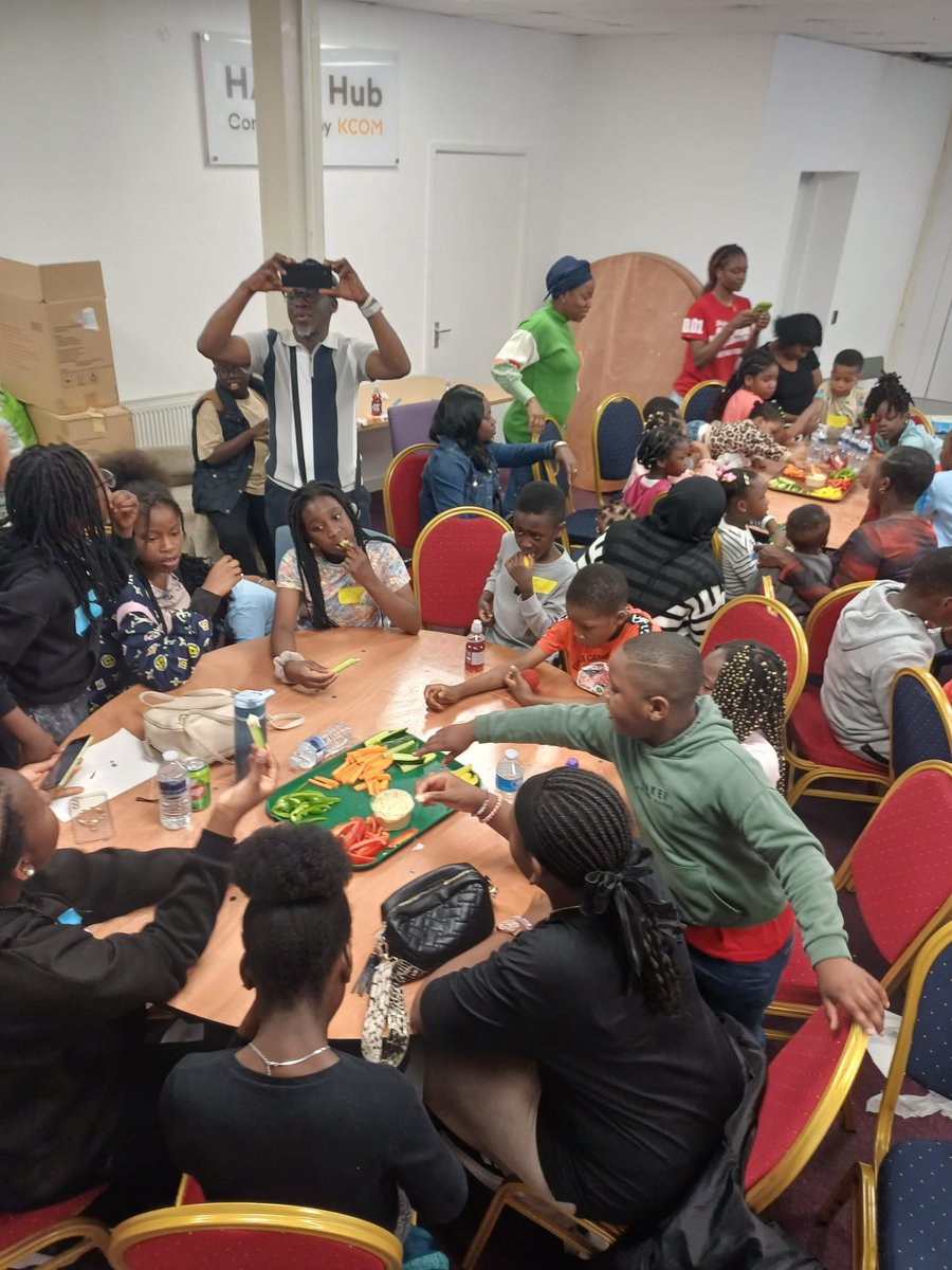 Another Wonderful Event with our Children and Young People with the parents. It was exciting to see those happy faces.