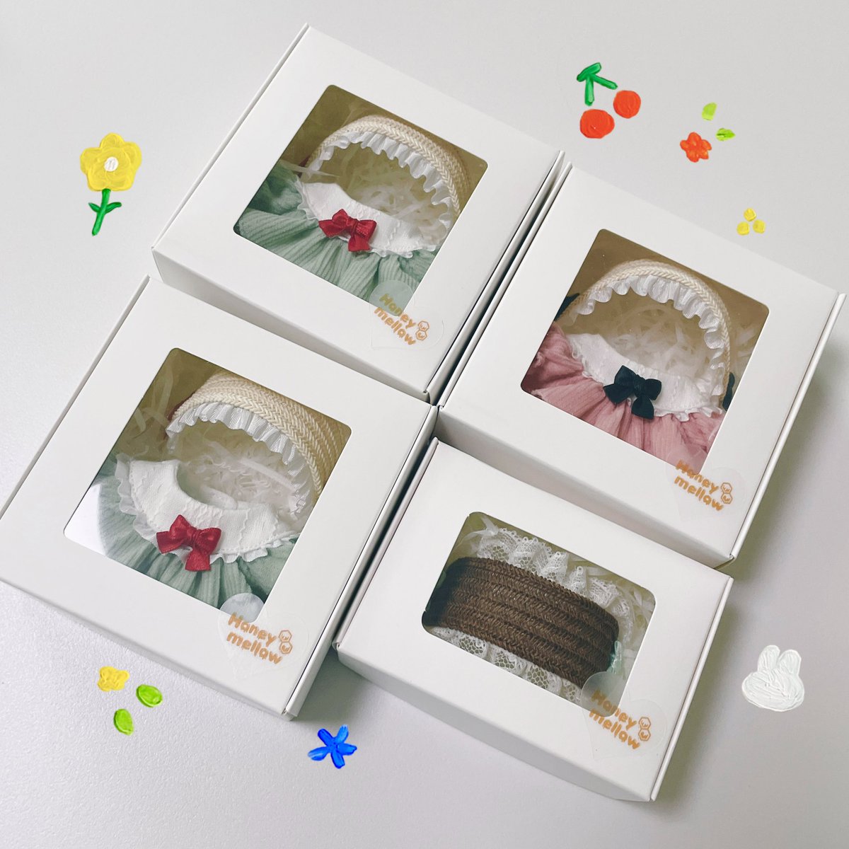 팬케이크*과일꼭지 시리즈 / 5,10cm 의상
위 품목들로 참여예정이고 판매방식과 수량 및 종류들은 행사전에 정리해서 최종적으로 안내드릴 예정입니다₍ᐢ⸝⸝ᴗ  ̫ ᴗ⸝⸝ᐢ₎🍯🤍