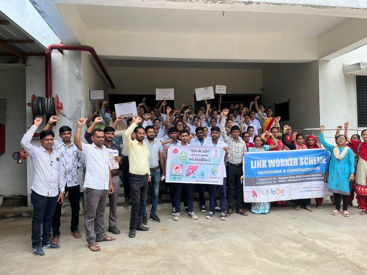 DSBCCCHHOT12442's tweet image. જિલ્લા ક્ષય કેન્દ્ર છોટાઉદેપુર દ્વારા  વિશ્વ હીપેટાઇટિસ દિવસ ઉજવણી નાં ભાગરૂપે જનરલ હોસ્પિટલ છોટાઉદેપુર ખાતે થી રેલી કાઢી જાગૃતતા કાર્યકમ યોજાયો.

@collectorcu @DDOCUdepur @infocugog @OfficerIec @MoHFW_GUJARAT 
@HealthDeptGuj @NHMGujarat @dieco_cu_health @DsbccC @SbccBodeli